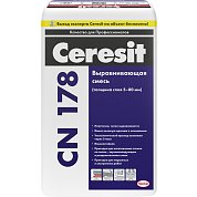 CN 178. Легковыравнивающаяся стяжка (5-80мм) 25кг Ceresit