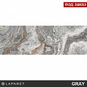 Плитка настенная Gray серый  25*75