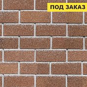 ТЕХНОНИКОЛЬ HAUBERK фасадная плитка, Красный кирпич & 4T4Х21-0398RUS, м2