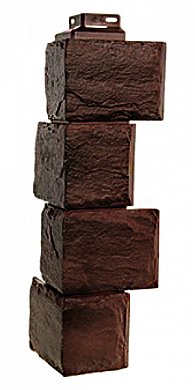 Наружний угол "FineBer" Камень природный коричневый 0,5м 