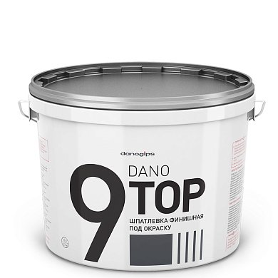 DANO TOP 9. Шпатлевка финишная, 16,5 кг (10 л). Danogips