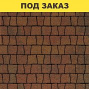 Плита тротуарная 3А.6 гранит К (н/м) листопад (красный,коричн,оранжевый)/11,28м2