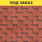 Гибкая черепица Фокстрот (Рябина) SHINGLAS 3,0 кв.м