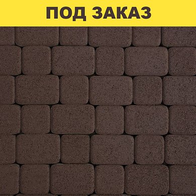 Плита тротуарная 2КО.6 (круг) гранит К (н/м) коричневая/11,52м2
