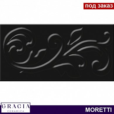 Плитка  для облиц. стен  Moretti black PG02 (100*200)
