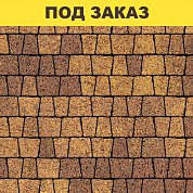 Плита тротуарная Б.3.А.6 гранит листопад Осень (красный,коричн,желтый) /11,28м2