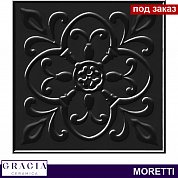 Плитка  для облиц. стен  Moretti black PG02 (200*200)