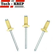 Заклепка ZK 4,8*10 слоновая кость "Тех-КРЕП"