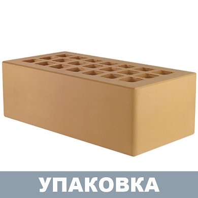 Кирпич Соломенный облицовочный (полуторный) УС г.Железногорск (352шт.)