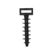 Дюбель д/хомута ЗУБР,19*25мм, ТФ6 / 10шт.