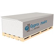 Гипоскартон ГКЛ Vetonit Gyproc&nbsp;&nbsp;9,5 мм&nbsp;&nbsp;&nbsp;&nbsp;Лайт (1,2 x 2,5 м)