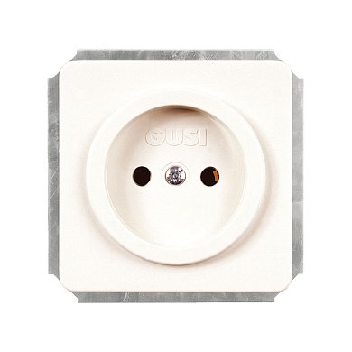 Механизм розетки&nbsp;&nbsp;без БЗК, без ЗП 16А/250V ,цвет белый EXTRA