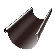 Желоб полукруглый Optima 125мм 3м, шоколад