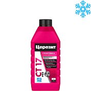 CT 17 PRO. Грунтовка глубокого проникновения, 1л. Морозостойкая. Церезит