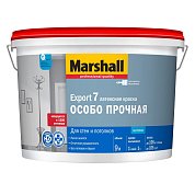 Краска&nbsp;&nbsp;EXPORT-7 мат. BW 9л Маршал