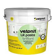 Vetonit LR PASTA BRILLIANT. Шпаклевка суперфинишная под окраску, 18 кг