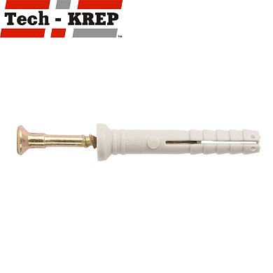  Дюбель с шурупом "Быстрый монтаж"&nbsp;&nbsp;6*40 SM-L пот.борт "Тех-КРЕП"
