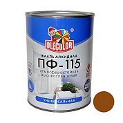 Эмаль алк. ПФ-115 Шоколадная&nbsp;&nbsp;0,8кг "Олеколор" 