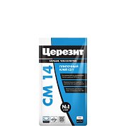 CM 14. Клей для керамической плитки и керамогранита (до 90х90см), 5кг, "Фольга". Церезит