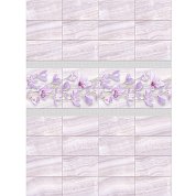 Панели ПВХ&nbsp;&nbsp;Крокус с глиттером серебро 2700*250*8 мм UN ( из 4 шт. )