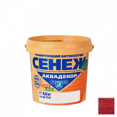 СЕНЕЖ" Аквадекор  слива 0,9 кг