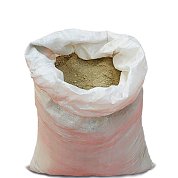 Песок строительный. Мешок 25 кг (3 ведра)