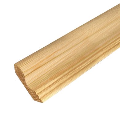 Плинтус д/пола "волна 60" 2,5м 