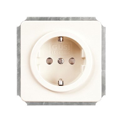Механизм розетки&nbsp;&nbsp;с БЗК, с ЗП 16А/250V ,цвет белый EXTRA
