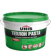 ТЕПЛОН PASTA. Готовая к применению полимерная шпатлевка, 28кг. Unis