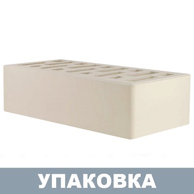 Кирпич Белый облицовочный (одинарный) г.Старый Оскол ГОСТ (480шт.)