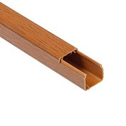 Кабель-канал&nbsp;&nbsp;Темный орех 12*12 мм 2,0м&nbsp;&nbsp;Т-Plast
