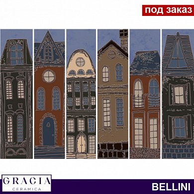 Плитка  для облиц. стен  Bellini multi PG01  (75*300)