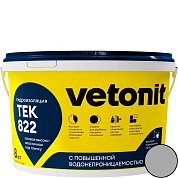 Vetonit ТЕК 822. Мастика гидроизоляционная, серая, 8 кг