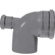 Отвод фронтальный 110/50, угол 90, вых. тыл. (РусТурПласт)