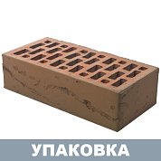 Кирпич БРАЕР кладка кора дуба лицевой (одинарный) г.Тула BRAER (480шт.) 