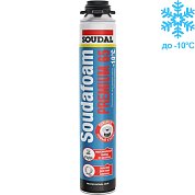 SOUDAFOAM PREMIUM 65 (зимняя). Монтажная герметизирующая пистолетная пена, 820 мл. SOUDAL