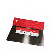 Шпатель зубчатый B1, 200 мм