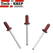 Заклепка ZK 4,8*10 вин. красн. "Тех-КРЕП"