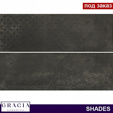 Плитка  для облиц. стен  Shades black wall 03 (250*750)