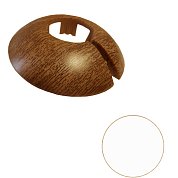 Обвод для труб 3/4 белый d25-34