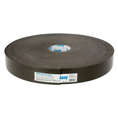 Лента уплотнит. самоклеящаяся Дихтунгсбанд (70*3 мм) L=30 м KNAUF серая