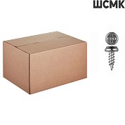 ШСМК 3,5*9,5 мм, острые, "Белые цинк" (уп. 1000 шт)