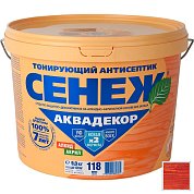 СЕНЕЖ" Аквадекор&nbsp;&nbsp;махагон&nbsp;&nbsp;9 кг