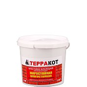 МАСТИКА КЛЕЯЩАЯ УНИВЕРСАЛЬНАЯ. Жаростойкая влагостойкая, 1,5 кг. "Терракот"