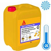 SikaMix Antifreeze 300, 5л. Добавка-ускоритель для зимнего бетонирования