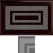 Экран радиатора&nbsp;&nbsp;Венге КВАРТЭК "Эллада" (венге 1,2*0,6)