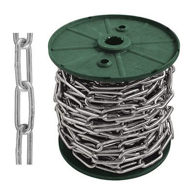 Цепь сварная длиннозвенная, оц. LLC&nbsp;&nbsp;8