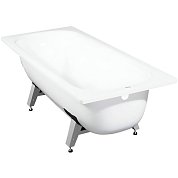 Ванна стальная с опорной подставкой и ножками 1,5*0,70 Донна Ванна