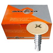 ШСММ прессшайба цинк сверло 4,2*19 слон. кость&nbsp;&nbsp;DAXMER