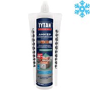 Анкер химический двухкомпонентный EV-I Tytan Professional, 300мл. Зима